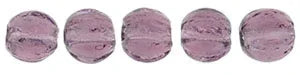 Tjeckiska Melon Round - Amethyst 3mm 50-pack Hilmas Pyssel