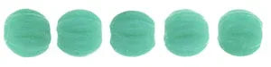 Tjeckiska Melon Round - Turquoise 3mm 50-pack Hilmas Pyssel
