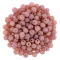 Tjeckiska Melon Round - Coral Pink 3mm 50-pack Hilmas Pyssel