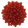 Tjeckiska Melon Round - Siam Ruby 3mm 50-pack Hilmas Pyssel
