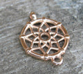 Connector Roséguldfärgad - Drömfångare, 1 styck Grekisk Metall