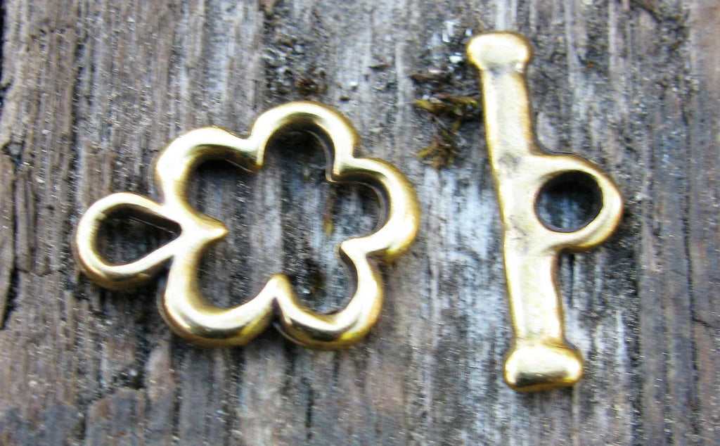 Stavlås Bronsfärgat - Blomma 1 Set Grekisk Metall