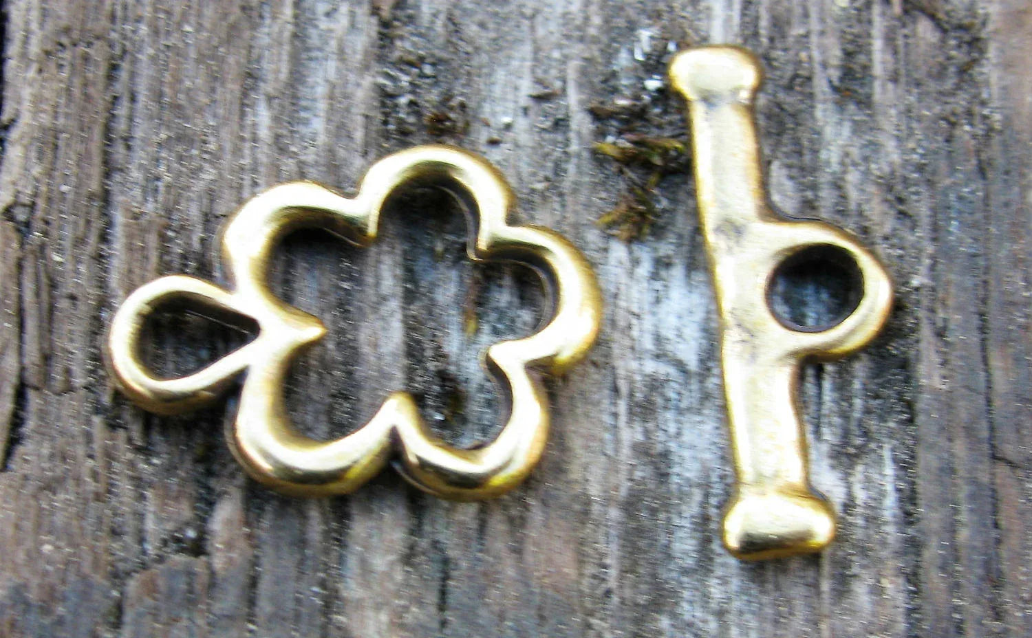 Stavlås Bronsfärgat - Blomma 1 Set Grekisk Metall