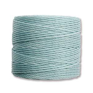 S- Lon bead cord - Turquoise, 1 rulle Hilmas Pyssel