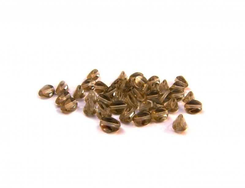 Pinch Bead - Black Diamond 5mm, 50 pack Hilmas Pyssel