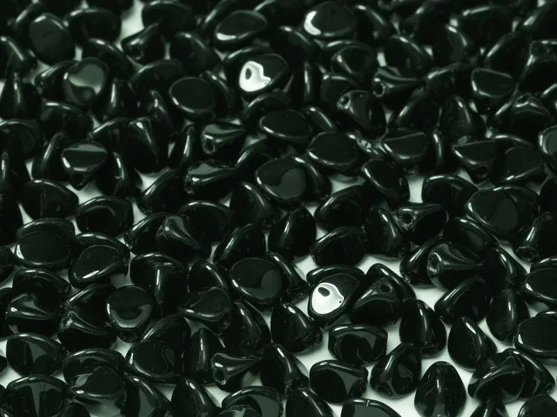 Pinch Bead - Jet 5mm, 10 gram Hilmas Pyssel