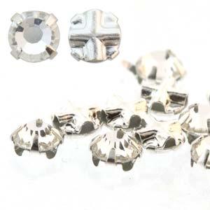 Rose Montees SS12 - Crystal Silver 3,5mm 10-pack Hilmas Pyssel