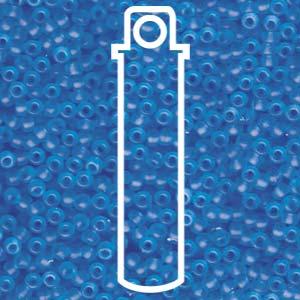 Miyuki Seed Beads - Matte Transparent Aqua 8/0, 22 gram Miyuki