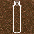 Miyuki Seed Beads - Special Dyed Chocolate Brown 11/0, 23 gram Miyuki