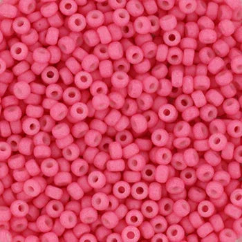 Miyuki Seed Beads - Special Dyed Bright Pink 11/0, 10 Gram Miyuki