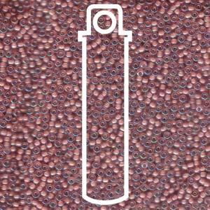 Miyuki Seed Beads - Peach Lined Amethyst 11/0, 24 gram Miyuki