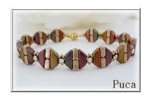 Mönster Armband - Friendship Bracelet Les perles par Puca® - Paris