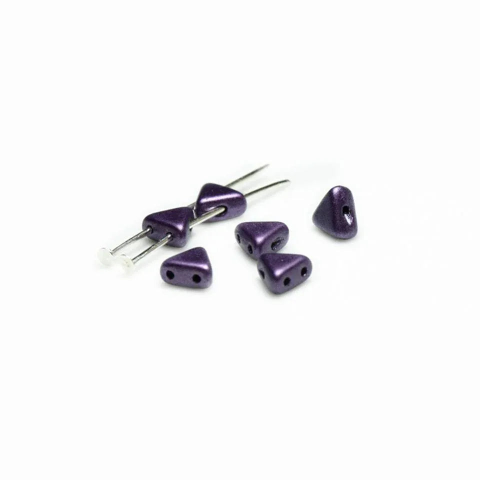 Kheops® Par Puca® - Metallic Matte Dark Plum, 10 gram Les perles par Puca® - Paris