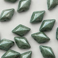 Matubo Gemduo - Chalk Green Luster 8x5mm, 10 gram Matubo