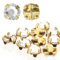 Rose Montees SS16 - Crystal Gold 4mm 10-pack Hilmas Pyssel
