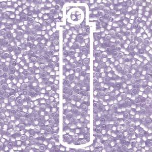 Miyuki Seed Beads - Semi-Matt Lilac Lined Crystal 11/0, 24 Gram Miyuki