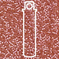 Miyuki Seed Beads - Semi-Matt Salmon Lined LT Amber 11/0 Miyuki