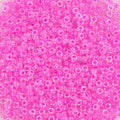 Miyuki Seed Beads - Luminous Hot Magenta 15/0, 10 Gram Miyuki