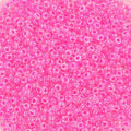Miyuki Seed Beads - Luminous Wild Strawberry 15/0, 10 gram Miyuki