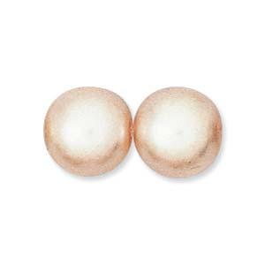 Tjeckiska Vaxade Glaspärlor - Pink 3mm, 1 sträng Hilmas Pyssel