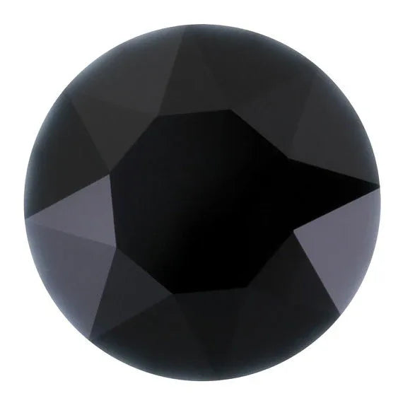 Swarovski Crystals 1201 Crown Stone - 27mm Jet Black, 1 styck Swarovski