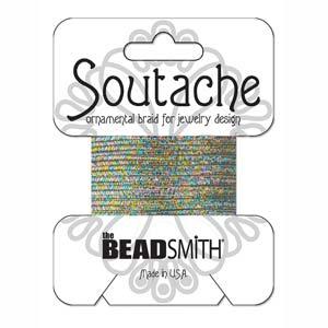 Soutache band - Metallic Rainbow 1 förpackning (3 yards) Hilmas Pyssel