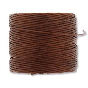 S- Lon bead cord - Mahogany, 1 rulle Hilmas Pyssel