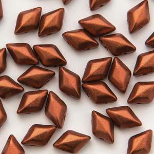 Matubo Gemduo - Bronze Fire Red 8x5mm, 10 gram Matubo