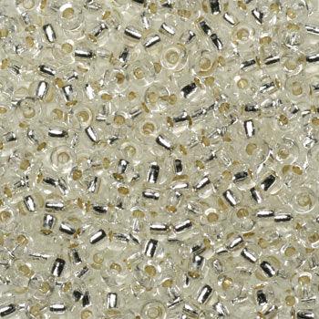 Miyuki Seed Beads - Silverlined Crystal 11/0, 10 gram Miyuki