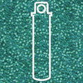 Miyuki Seed Beads - Semi-Matte Seafoam Lined Aqua 11/0, 24 gram Miyuki
