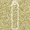 Miyuki Seed Beads - Semi-Matte Yellow Lined Crystal 11/0, 24 Gram Miyuki
