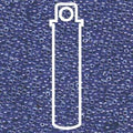 Miyuki Seed Beads - Blue Lined Crystal Luster 11/0, 24 Gram Miyuki