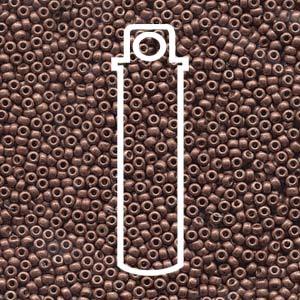 Miyuki seed beads - Duracoat Galvanized Matte DK Berry 11/0, 24 gram Miyuki