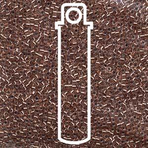Miyuki Delica - Copper Lined Crystal 15/0, 7 gram Miyuki