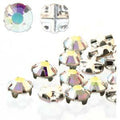 Rose Montees SS12 - Crystal Silver AB 3,5mm 10-pack Hilmas Pyssel