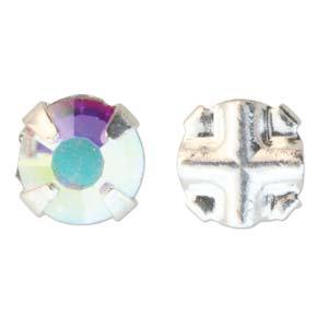 Rose Montees SS12 - Crystal Silver AB 3,5mm 10-pack Hilmas Pyssel