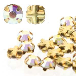 Rose Montees SS20 - Crystal Gold AB 4,7mm 10-pack Hilmas Pyssel