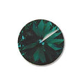Swarovski Rivoli Crystals - Emerald Foiled 12mm Swarovski