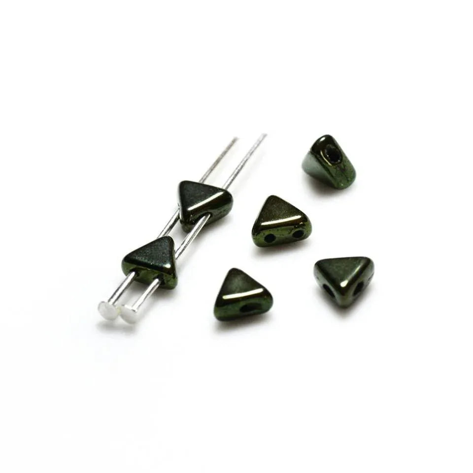 Kheops® Par Puca® - Metallic Green, 10 gram Les perles par Puca® - Paris