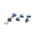 Kheops® Par Puca® - Opaque Sapphire Picasso, 10 gram Les perles par Puca® - Paris