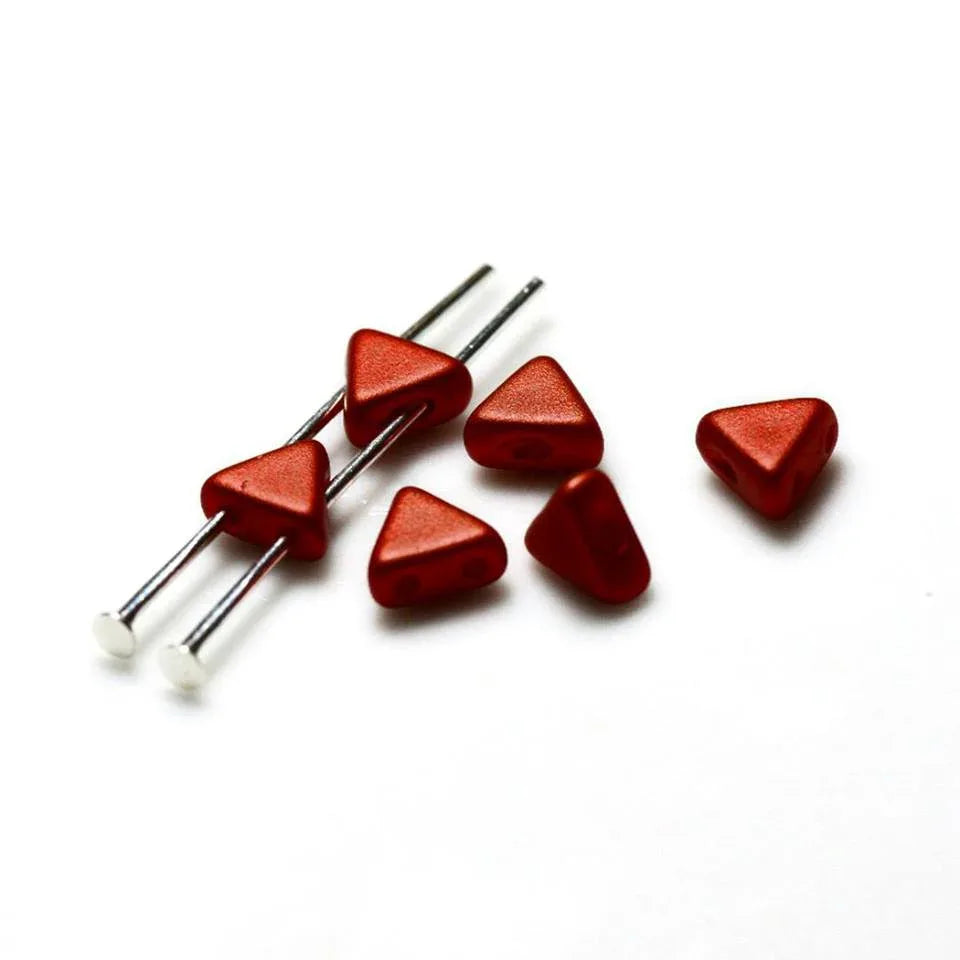 Kheops® Par Puca® - Red Metallic Matte, 10 gram Les perles par Puca® - Paris