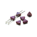 Kheops® Par Puca® - Opaque Mix Amethyst/Gold Ceramic Look 10 gram Les perles par Puca® - Paris