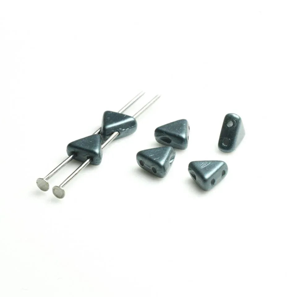 Kheops® Par Puca® - Pastel Dark Grey / Hematite, 10 gram Les perles par Puca® - Paris