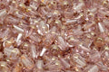 Firepolish Drop Bead – Crystal Bronze 8 x 6 mm, 20-pack