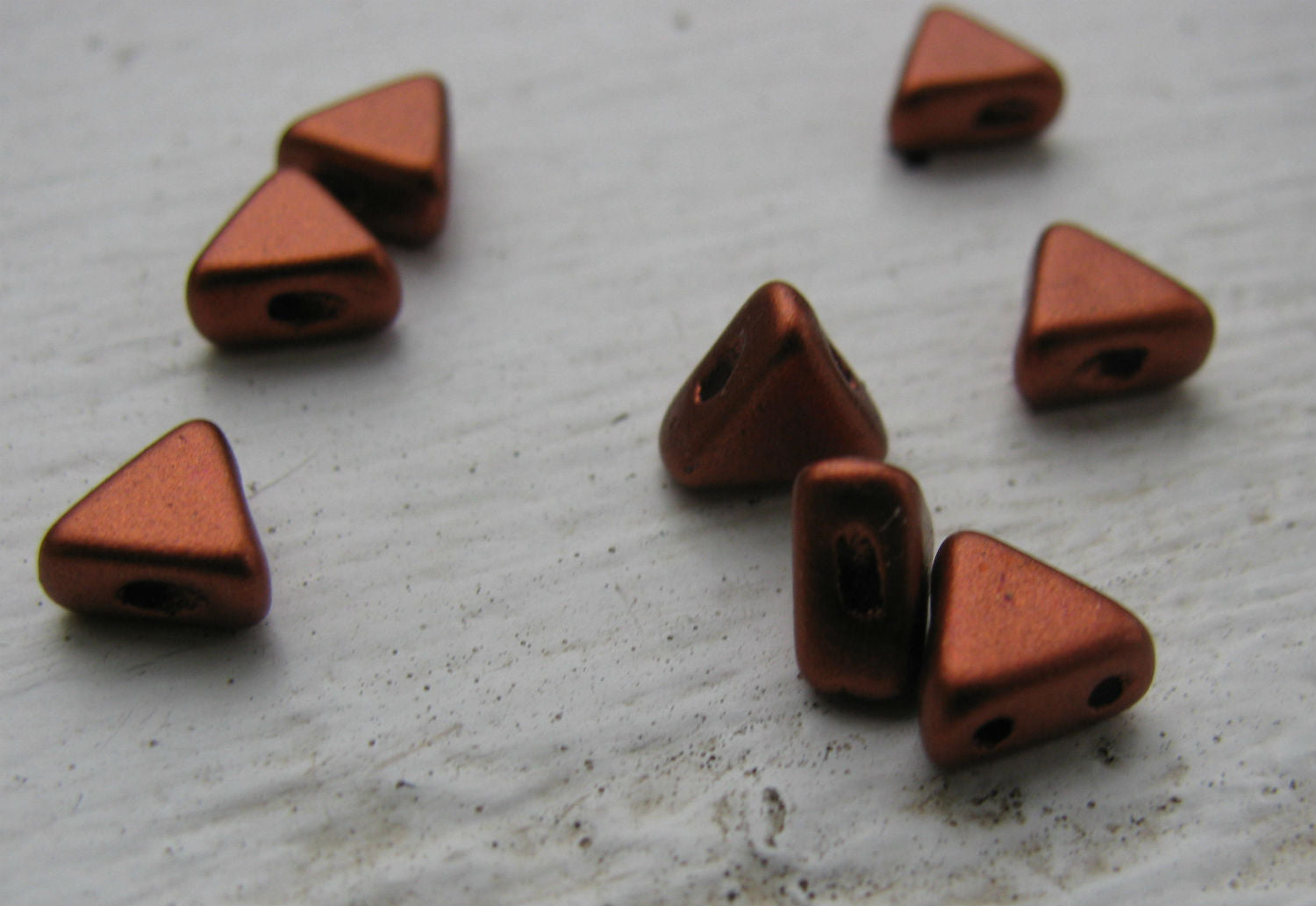 Kheops® Par Puca® - Bronze Red Matt, 10 gram Les perles par Puca® - Paris