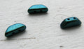 Tinos® Par Puca® - Metallic Matte Green Turquoise, 10 gram Les perles par Puca® - Paris