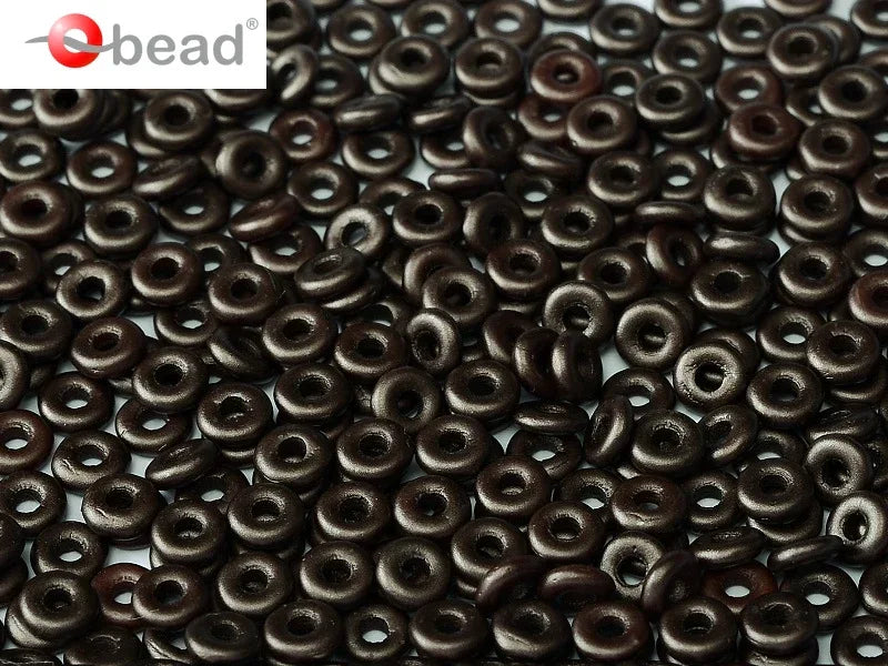 O Bead - Pastel Dark Brown, 5 gram Hilmas Pyssel