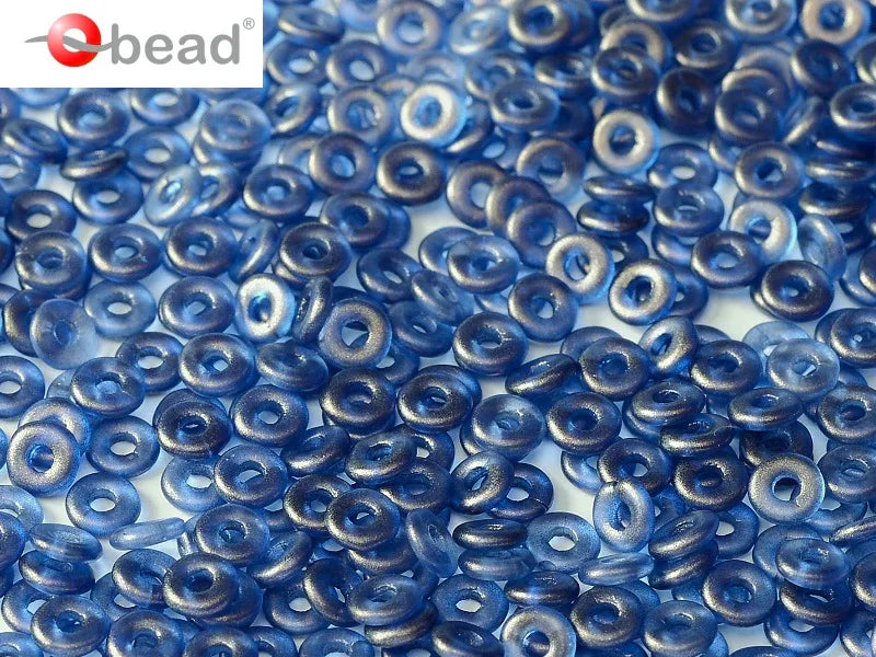 O Bead - GT Crystal Cerulean Blue, 5 gram Hilmas Pyssel