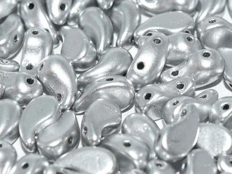 Zoliduo Höger - Aluminium Silver 5x8mm, 20-pack Hilmas Pyssel