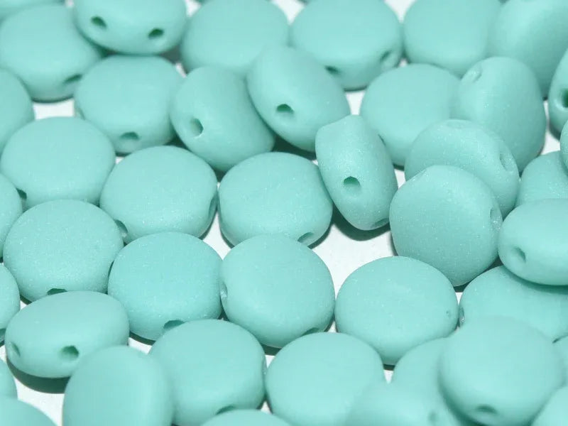 Discduo - Jade Matted 6x4mm, 25-pack Hilmas Pyssel